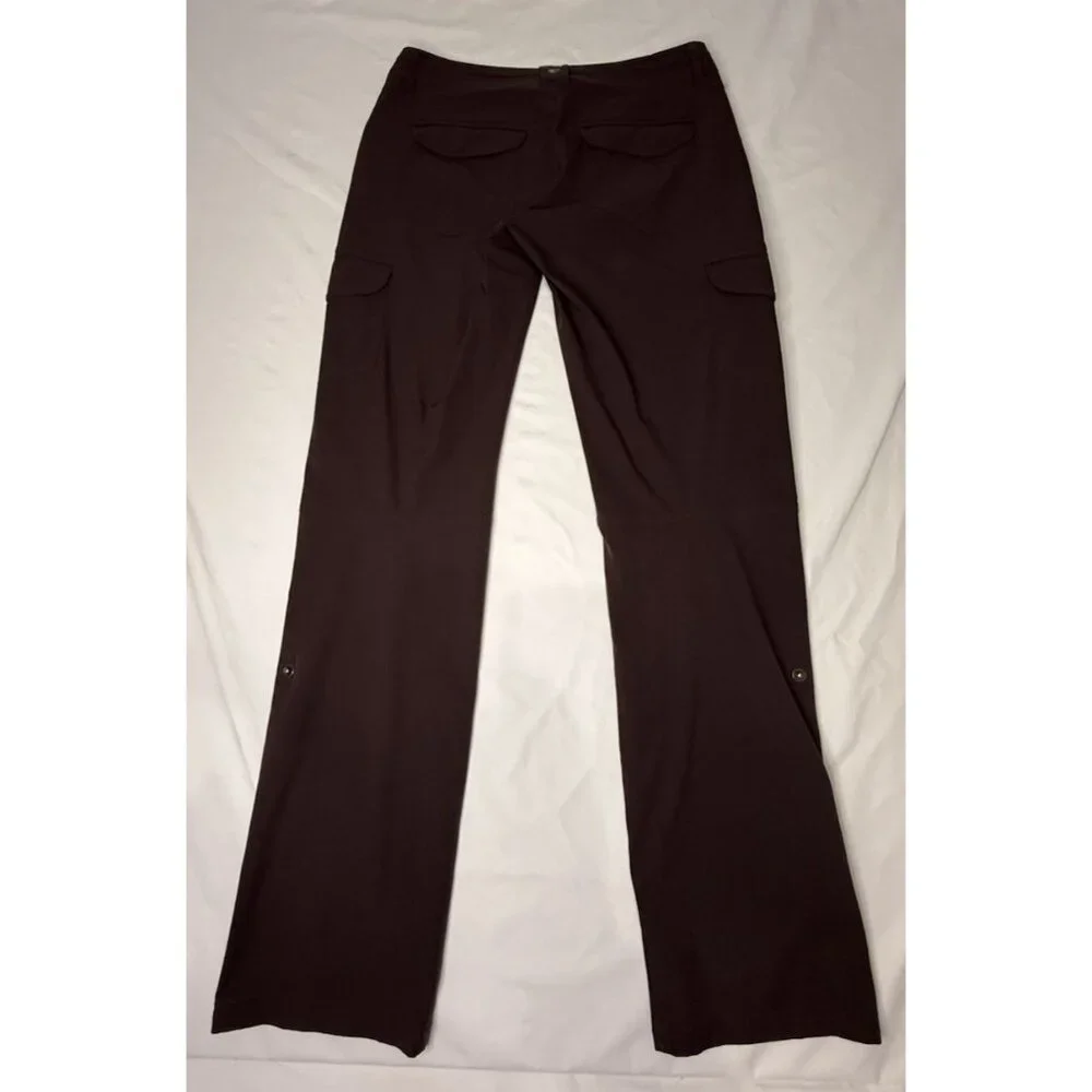 Kuhl Pants Women’s 6 REG Freeflex Roll Up Cargo Outdoor Hiking Burgundy - Picture 5 of 9